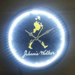 Johnnie Walker Distiller Illuminated Clock