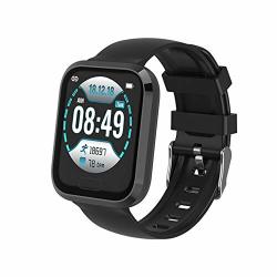 Luiryare IP67 Waterproof Fitness Smartwatch With Continuous Heart Rate Monitoring Looking For Phone Take Medicine To Remind Activity Tracker Bracelet For Android Ios