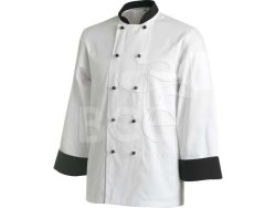 Chefs Uniform Jacket Contrast Long - Medium