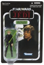 Star Wars 3.75 Inch Vintage Figure Jedi Luke