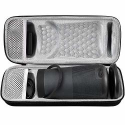 Speaker Case Compatible For Bose Soundlink Revolve+ Portable & Long-lasting Bluetooth 360 Speaker. Fits For Charging Cradle Ac Adaptor And USB Cable Box Only