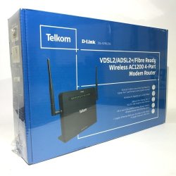 D-Link Telkom Fibre Ready Wireless Modem Router - Factory Sealed