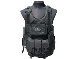 GXG Deluxe Black Paintball Tactical Vest