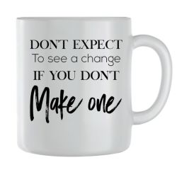 Make One Coffee Mugs For Men Women Motivational Saying Graphic Cup Gift 187