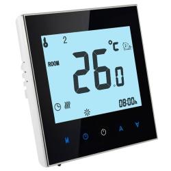 Electric Floor Heating System Lcd Display Programmable Room Thermostat Black