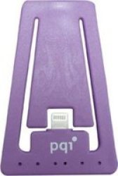 I-cable Lightning 30 Flat Cable With Stand For Lightning Devices 300MM Purple