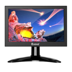 Eyoyo 10 Inch Tft LED Colour PC Cctv Monitor Screen - 1024X600 Resolution