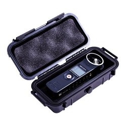 Waterproof Case For Zoom H1 Handy Portable Recorders Impact Resistant Outer Shell And Internal Padded Foam For Ultimate Protection