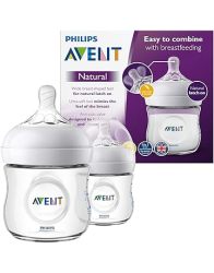 Philips Avent Natural Baby Bottle 2-PIECE Set 125 Ml