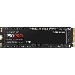 Samsung MZ-V9P2T0BW 990 Pro 2 Tb Nvme SSD - Read Speed Up To 7450 Mb S Write Speed To Up 6900 Mb S Random