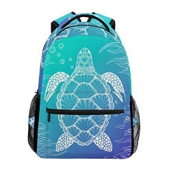 sea turtle bookbag