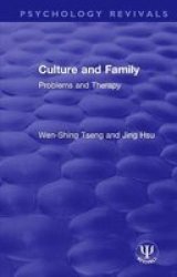 Culture And Family - Problems And Therapy Paperback