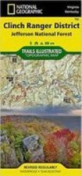 Clinch Ranger District Jefferson National Forest - Trails Illustrated Other Rec. Areas Sheet Map Folded Rev