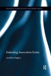 Defending Associative Duties Paperback