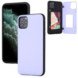 Magnetic Door Bumper Case For Iphone 11 Pro Max Purple