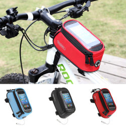 Bicycle Mobile Phone Touch Screen Bag Frame Tube Bag