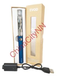 Electronic Cigarette Vape vaporiser Evod 1453 + Charger Blue