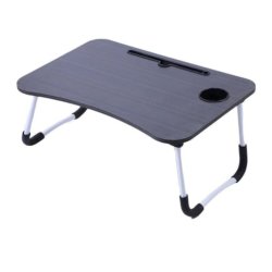 Focus - Portable Foldable Laptop Stand Desk - Black