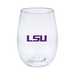 Govino Louisiana State University Lsu Tigers Shatterproof Wine Or Beverage Glass