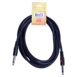 Superlux Instrument Cable - Plastic Moulded Plugs 5.00mm X 3 Metres