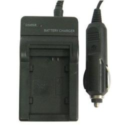 2 In 1 Digital Camera Battery Charger For Canon BP-808 Black