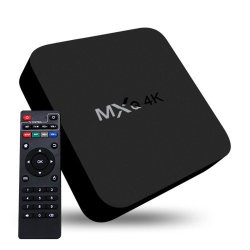 Mxq 4k Full Hd Media Player Rk3229 Quad Core Kodi Android 4.4 Tv Box With Remote Control Ram: 1gb...