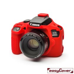 - Canon 4000D Dslr - Pro Silicone Case - Red ECC4000DR