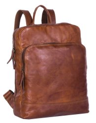 Chesterfield Mack Leather Backpack Cognac