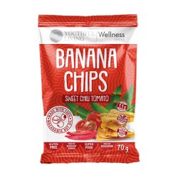 Banana Chips 70G - Sweet Chili Tomato
