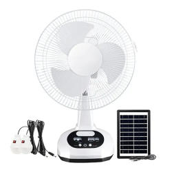 Rechargeable And Solar Power Fan