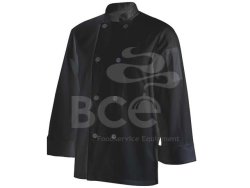 Chefs Uniform Jacket Basic Long - Black - Xxx-large