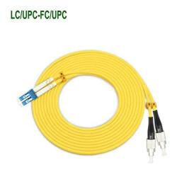 Eb-link 30M Lc To Fc Fiber Optic Patch Cord Jumper Cable Duplex Single-mode 9 125 OS1 OS2 Lc-fc 30METERS 98.4FT Yellow