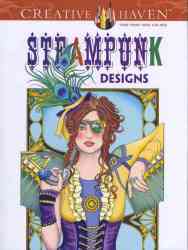 Steampunk Coloring Book paperback
