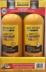 Marc Anthony 100% Coconut Oil & Shea Butter Hydrating Shampoo & Conditioner Set 2 X 1L
