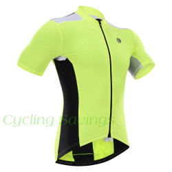 Cycling Box Gestu Fluorescent Yellow Jersey - Small