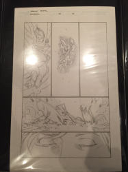 Supergirl New 52 Issue 12 Page 13 Original Comic Art