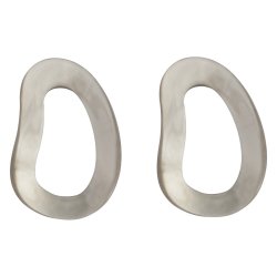 MISS CHIC - Grey Plastic Earring