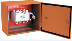 250A 4-POLE 12KA Enclosed C o Switch| Orange IP54