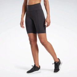 Reebok Women's Lux Hr Legging Shorts - Black - Md