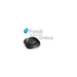 FONDI Black Onreal Camera - 8MP Photo Capture 1080P 30FPS Full HD Video Quality Built-in Wi-fi 120 Degree Wide Viewing Angle 400MAH Lithium-ion Rechargeable Battery