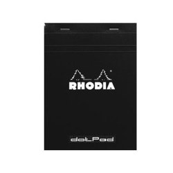 Rhodia Black Dot Pad N 19 8.3 X 12.5