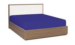 Mezzati Luxury Fitted Sheet - Soft And Comfortable 1800 Prestige Collection - Brushed Microfiber Bedding Royal Blue Cal King Size