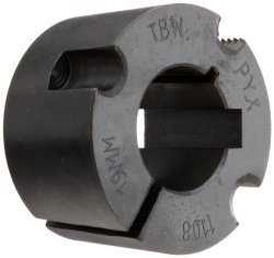 Gates 1108 19MM Taper-lock Bushing 19MM Bore 0.8" Length 1.1" Max Bore
