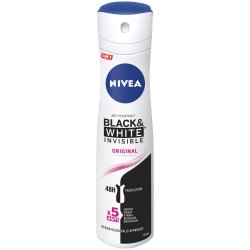 Nivea Deodorant 150ML Female - Invisible Black & White Original