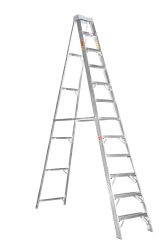 12 Step Heavy Duty Sided A-frame Aluminium Ladder