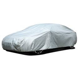 Car Cover Waterproof Sunproof Snowproof Dustproof - Silver