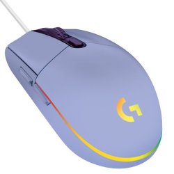 Logitech G102 Lightsync Wired Gaming Mouse - Lilac