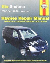 Haynes Repair Manuals Kia Sedona '02-'14 54060
