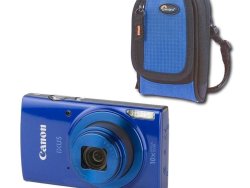 Canon Ixus 190 Blue Camera Bundle