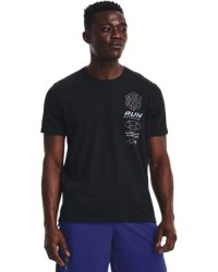 Men's Ua Run Anywhere T-Shirt - Black XL